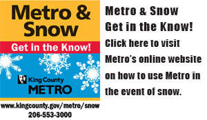 King County Metro Snow website